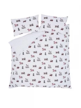 Image of Fat Face Fatface Sledging Dogs Duvet Set - Ks