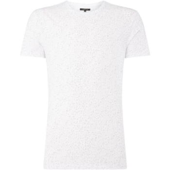 Image of Label Lab Tonal Texture T-Shirt - White