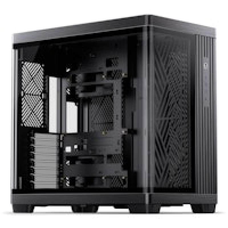 Image of Jonsbo TK-4 Midi-Tower ATX Curved Tempered Glass Case - Black