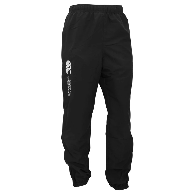 Image of Canterbury Canterbury Men Cuffed Ankle Jogging Bottoms in Black Size: Small Black S Male 5063574000093