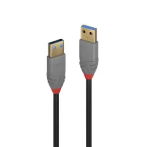 Image of Lindy 36752 USB cable 2m USB 3.2 Gen 1 (3.1 Gen 1) USB A Black