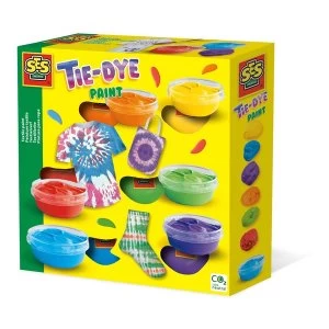Image of SES Creative Childrens Tie-dye Textile Paint Activity Set