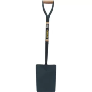 Image of Solid Socket Wooden YD Taper Shovel