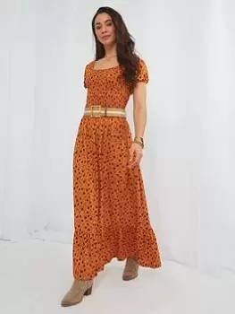 Image of Joe Browns The Laura Prairie Jersey Dress -mustard, Yellow, Size 12, Women