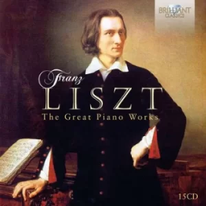 Image of Liszt The Great Piano Works by Franz Liszt CD Album