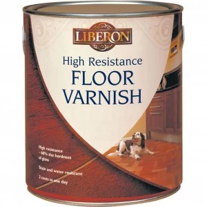 Image of Liberon High Resistance Floor Varnish 2.5l Clear Satin
