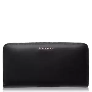 Image of Ted Baker Garcey Core Zip Around Purse Womens - Black