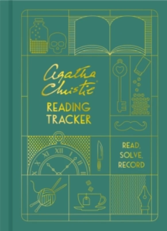 Image of Agatha Christie Reading Tracker : Read, Solve, Record Diary or journal