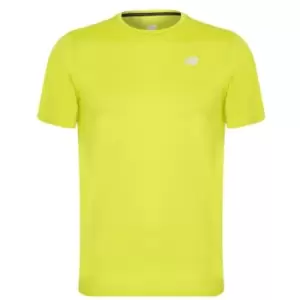 Image of New Balance Accelerate Short Sleeve T Shirt Mens - Yellow