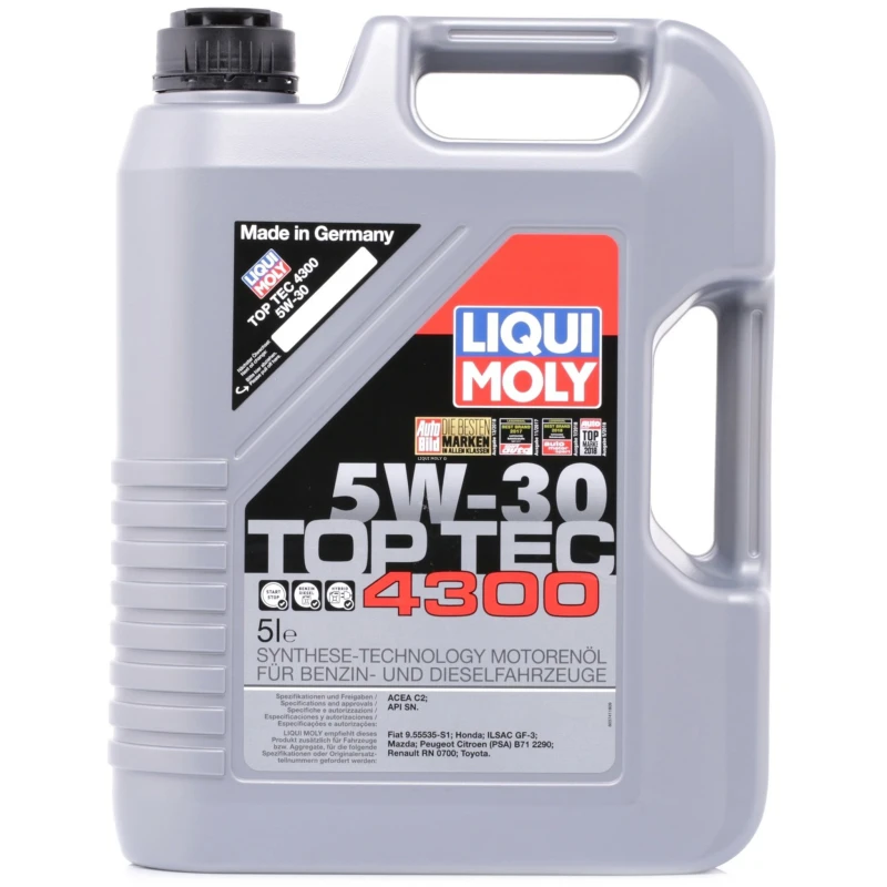 Image of LIQUI MOLY 2324 Engine oil Capacity: 5l, 5W-30, Full Synthetic Oil Engine Oil (1862)