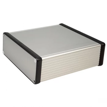 Image of Hammond 1455T1601 Extruded Aluminium Enclosure 163 x 160 x 51.5mm ...