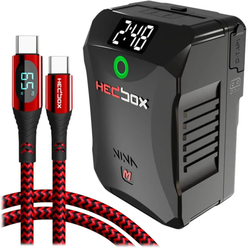 Image of Hedbox NINA M Li-Ion Battery Pack 6700mAh V-Mount