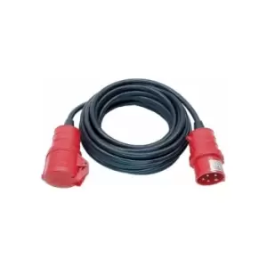 Image of CEE extension cable IP44 30m Black H07RN-F 5G1.5 5-pin