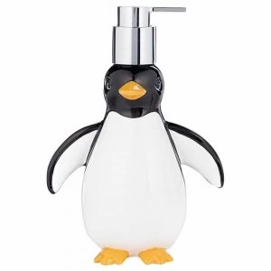 Image of Linea Linea Kids Soap Dispenser - Penguin Black
