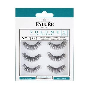 Image of Eylure Volume False Lashes 101 Multi Pack Triple Pack
