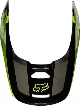 Image of FOX V1 REVN Helmet Peak, yellow, Size L, yellow, Size L