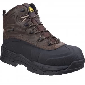 Image of Amblers Safety FS430 Orca Safety Boot Brown Size 9