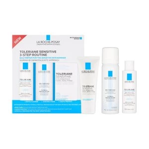 Image of La Roche Posay Toleriane Sensitive 3-Step Routine Kit