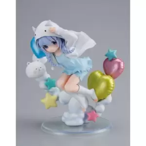 Image of Is the Order a Rabbit BLOOM PVC Statue 1/6 Chino Tippy Hoodie Ver. 21 cm