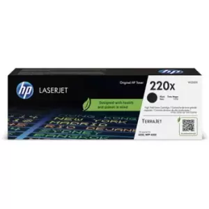 Image of HP 220X Black Original LaserJet Toner Cartridge