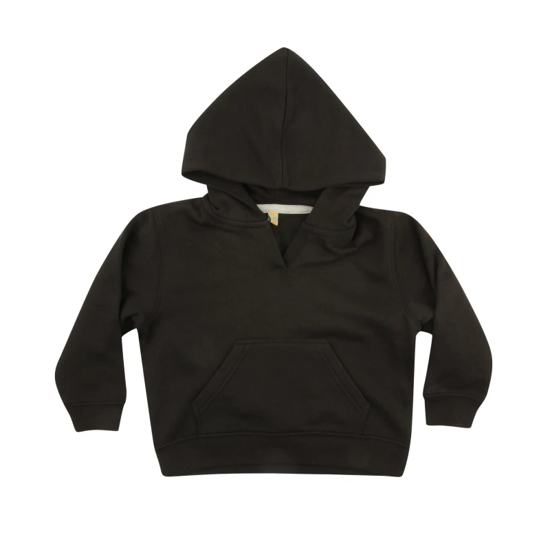 Image of Larkwood Hooded Sweatshirt Hoodie in Black Size: 3-4 Years Black Unisex 3-4 Years