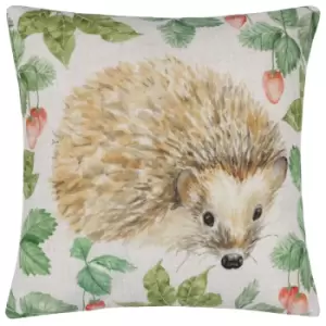 Image of Grove Hedgehog Cushion Natural, Natural / 43 x 43cm / Polyester Filled