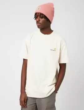 Image of Carhartt-WIP American Script T-Shirt - Natural