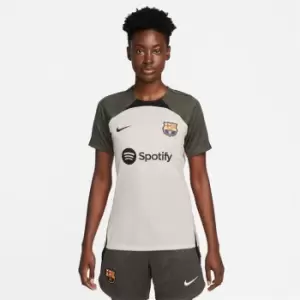 Image of Nike Barcelona Strike Top 2023 2024 Womens - Brown