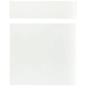 Image of IT Kitchens Santini Gloss White Slab Drawerline door drawer front W600mm Pack of 1