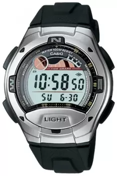Image of Mens Casio Sports Alarm Chronograph Watch W-753-1AVES