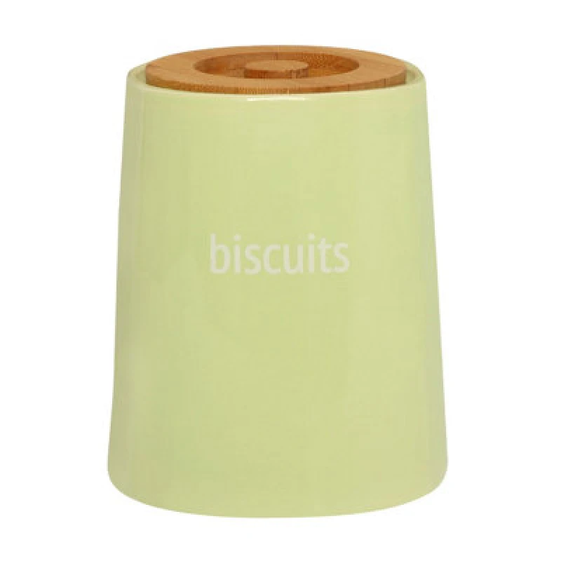 Image of Premier Housewares Maison by Premier Fletcher Ceramic Biscuit Canister Green