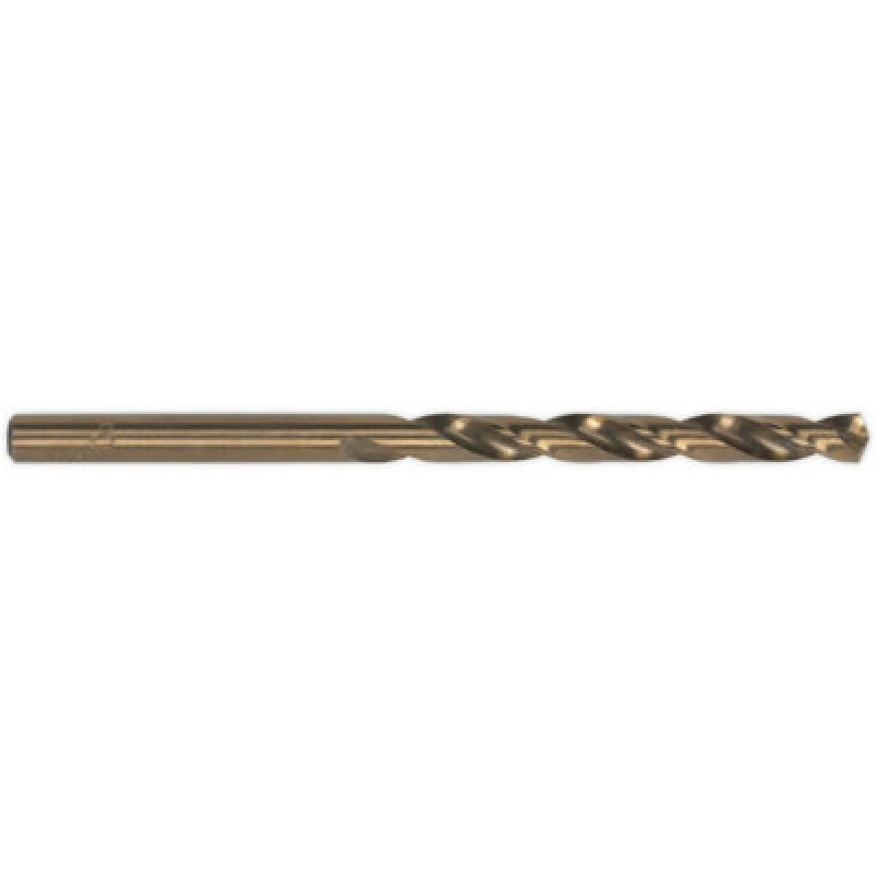 Image of Loops 5 PACK 10mm Fully Ground HSS Cobalt Drill Bit - Long Life Clog Free Drill Bit Multi