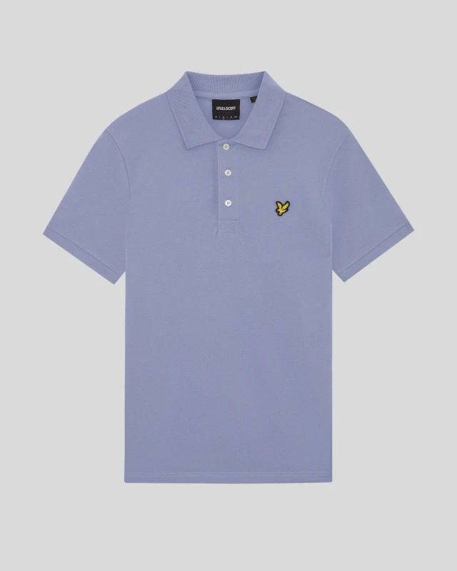 Image of Lyle & Scott Polo Lyle & Scott Plain Bleu Male M