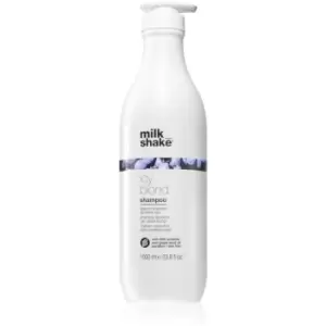 Image of Milk Shake Icy Blond Shampoo shampoo for neutralising brassy tones for blonde hair 1000 ml