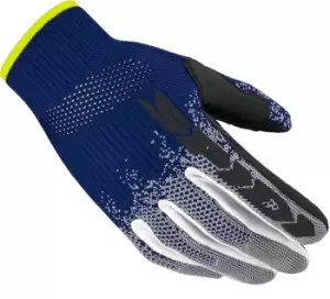 Image of Spidi X-Knit Motorcycle Gloves, grey-blue, Size L, grey-blue, Size L