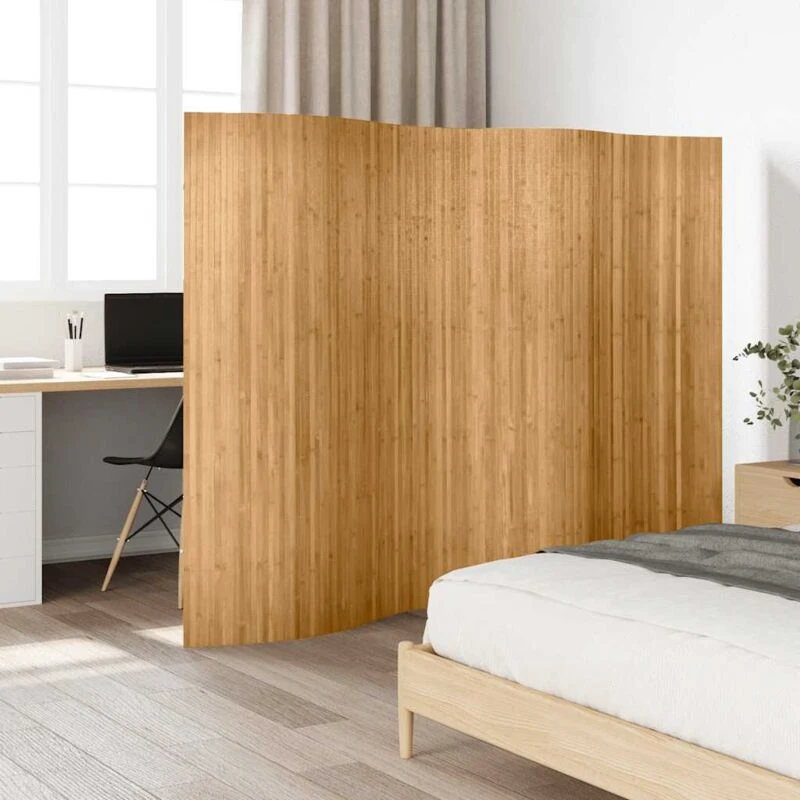 Image of VIDAXL Room Divider Bamboo Natural 250x165cm vidaXL 241668