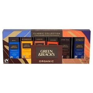 Image of Green & Black's Organic Classic Collection x 12 Mini Bars