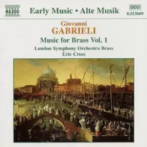 Image of Gabrieli Music for Brass Vol 1 by Giovanni Gabrieli CD Album