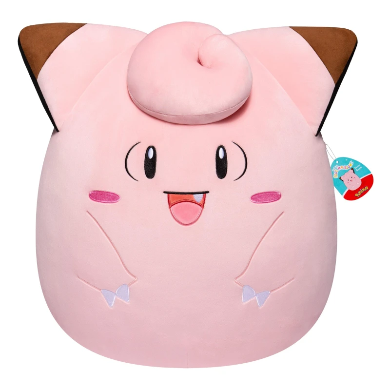 Image of Original Squishmallows Original Squishmallows Pokemon 14" Clefairy Plush