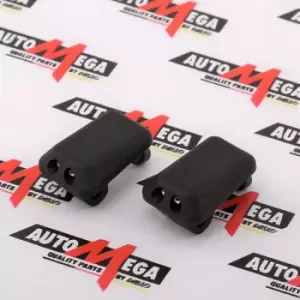 Image of AUTOMEGA Windscreen Washer Jet VW,AUDI 160066410 8D0955987,8D0955987,8D0955987 Spray Nozzle,Washer Fluid Jet, windscreen 8D0955987