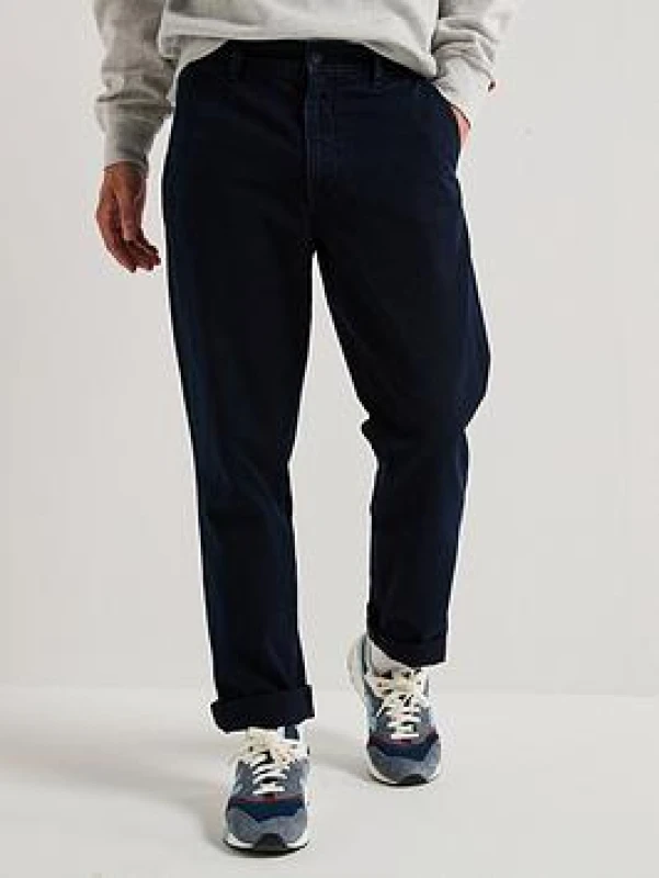 Image of Levis XX Authentic Relaxed Chinos Dark Blue Men W30 L32;W31 L32;W32 L32;W32 L34;W33 L32;W33 L34;W34 L34;W36 L32;W36 L34;W29 L32;W31 L34