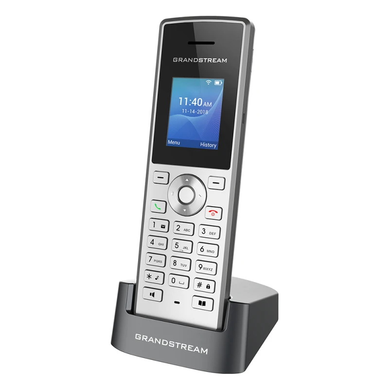 Image of Grandstream Networks WP810 IP phone Black. Metallic 2 lines TFT WiFi