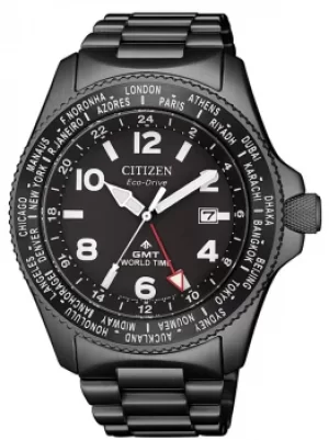 Image of Citizen Mens World Time Bracelet Watch BJ7107-83E