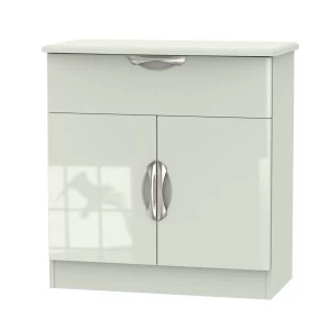 Image of Indices 1-Drawer, Double Door Sideboard - Beige