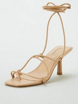 Image of OFFICE Malibu Beach Heeled Sandal, Nude, Size 4, Women