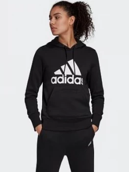 Image of adidas Badge of Sport Overhead Hoodie - Black Size M Women