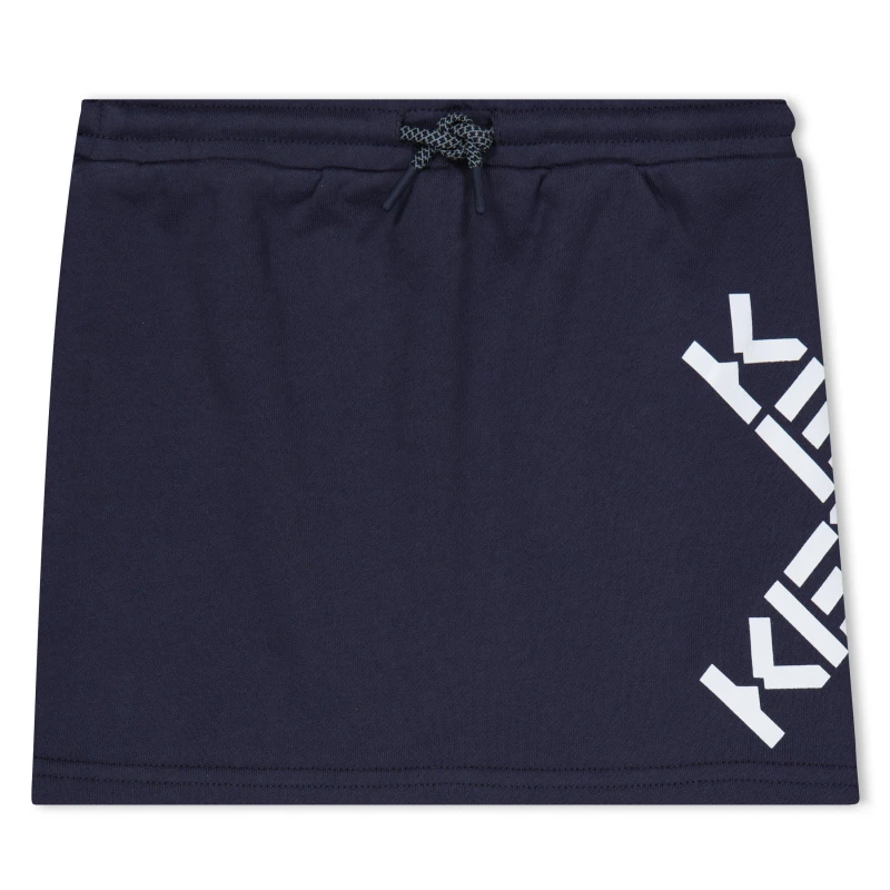Image of Kenzo Kids Logo Midi Skirt Charcoal Grey female 4Y