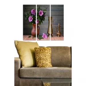 Image of MDF206612923 Multicolor Decorative MDF Painting (3 Pieces)