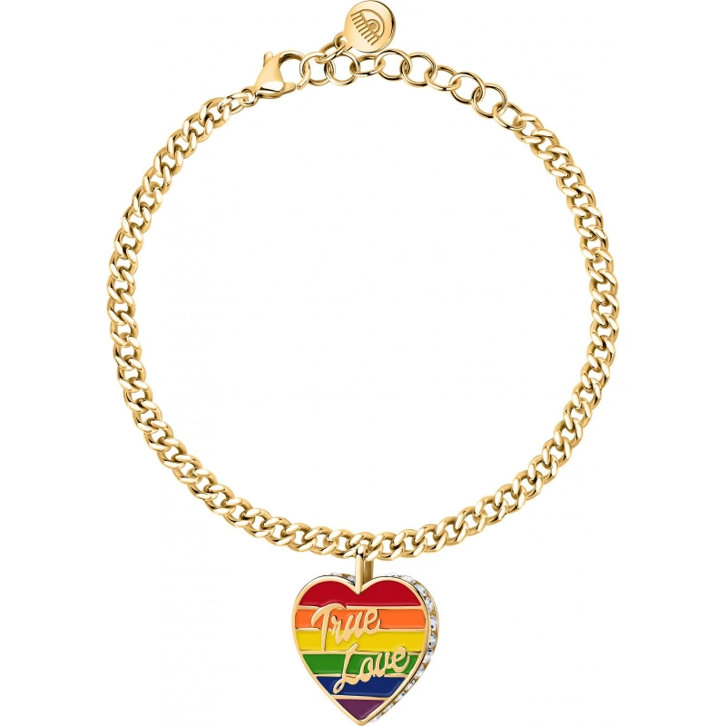 Image of Chiara Ferragni Womens J19AVI07 Bracelet in Gold Gold Female One Size