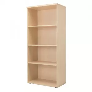 Image of Jemini 1800mm Bookcase 4 Shelf Beech KF838414